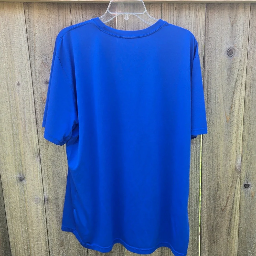 Nike Dri-FIT Mens XXL Royal Blue Short Sleeve Performance Athletic T-Shirt